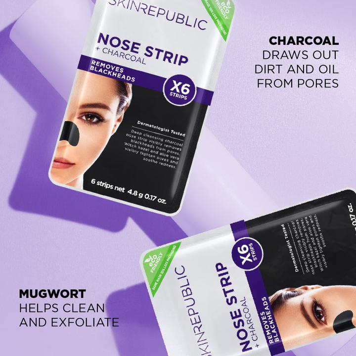 Actual product image Skin Republic Charcoal Nose Strips