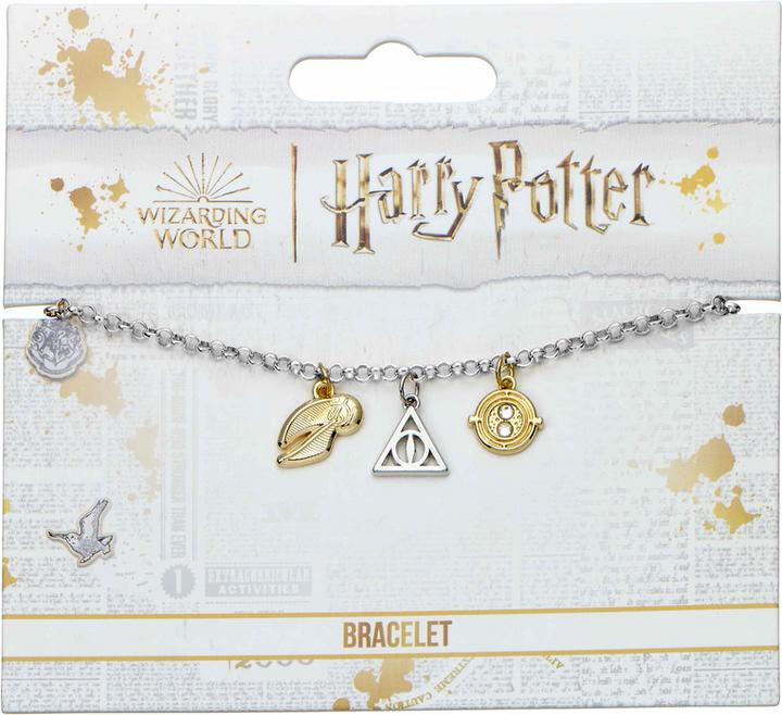 Immagine prodotto Carat HARRY POTTER - Simboli - Bracciale con 3 charms (Lega di zinco)