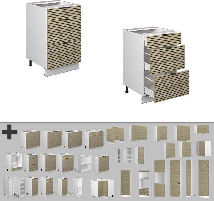 Produktbild Vicco Küchenschränke  Fame-Line