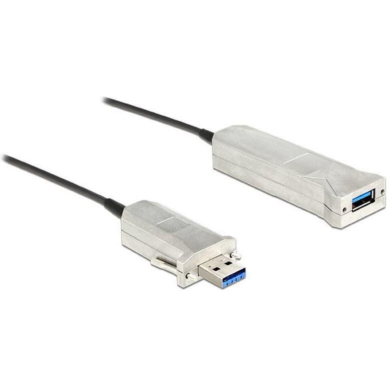 Delock USB3 Verlängerungskabel 20m (20 m, USB 2.0), USB Kabel