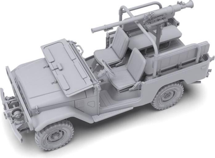 Produktbild AK Interactive 35003 FJ43 Pickup w/SPG-9 Recoilless Gun 1:35 Plastic Model Kit