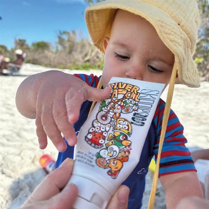 Image du produit Skinnies River Rascal Kid SPF 50 (Crème solaire visage, SPF 50+, 100 ml, 111 g)