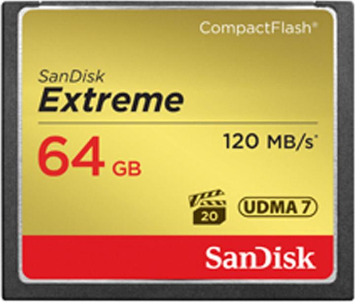 Produktbild SANDISK Extreme (64 GB, CF)