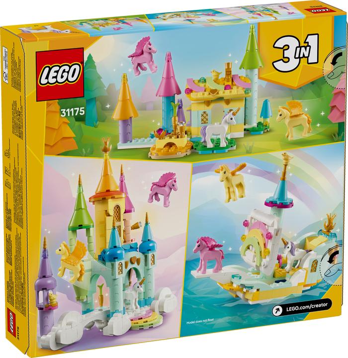 Actual product image LEGO Unicorn lock