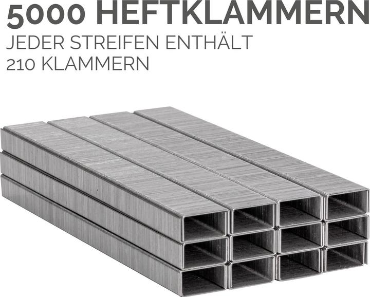 Produktbild Fellowes Heftklammer 26/6 5000 Stück, Vollstreifen (5000 x)