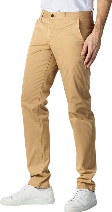 Actual product image Alberto Lou Pants Slim Compact Cotton yellow (W29/L32)