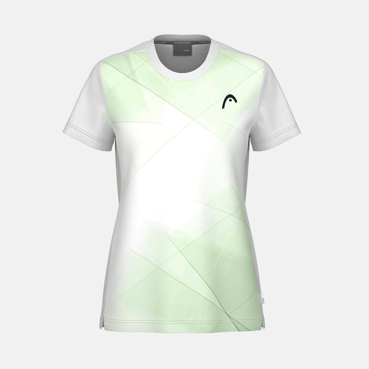 Actual product image Head Tie-Break T-Shirt Print Vision/Celery Green Girl (128)