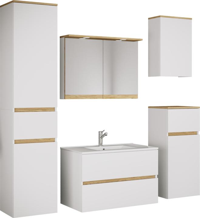 Produktbild VCM Badmöbel-Set mit Waschbecken Cosila-I 81