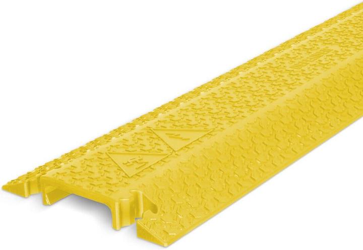 Produktbild Defender XPRESS 100 YEL R - XPRESS Drop-over Kabelbrücke 100mm Retail, gelb (Kabelbrücke, 10 cm)