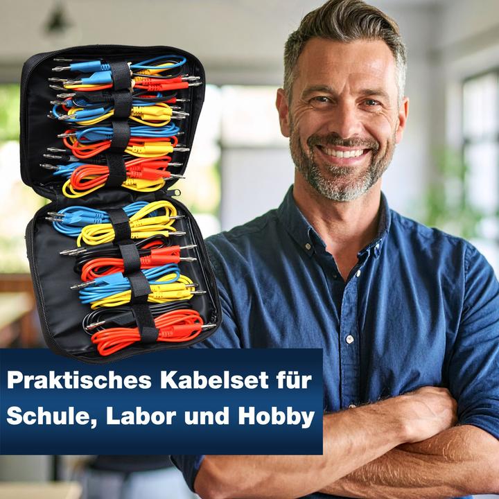 Immagine prodotto Peaktech Messzubehör-Set, P 8202, 4 mm Bananenstecker