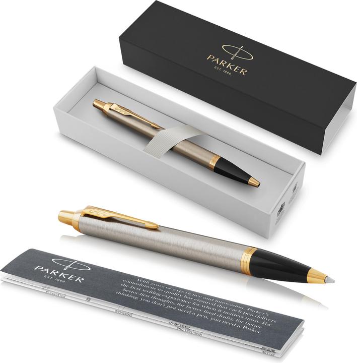 Actual product image Parker Pen IM Brushed Metal G.C. (Silver, 1 x)