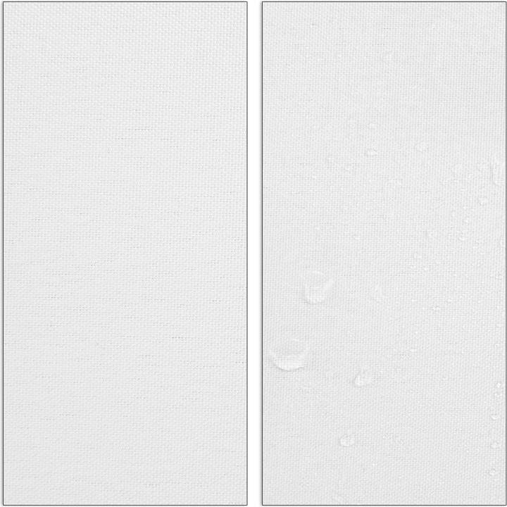 Actual product image Relaxdays Traingular White Shade Sail (300 x 250 x 0.5 cm)