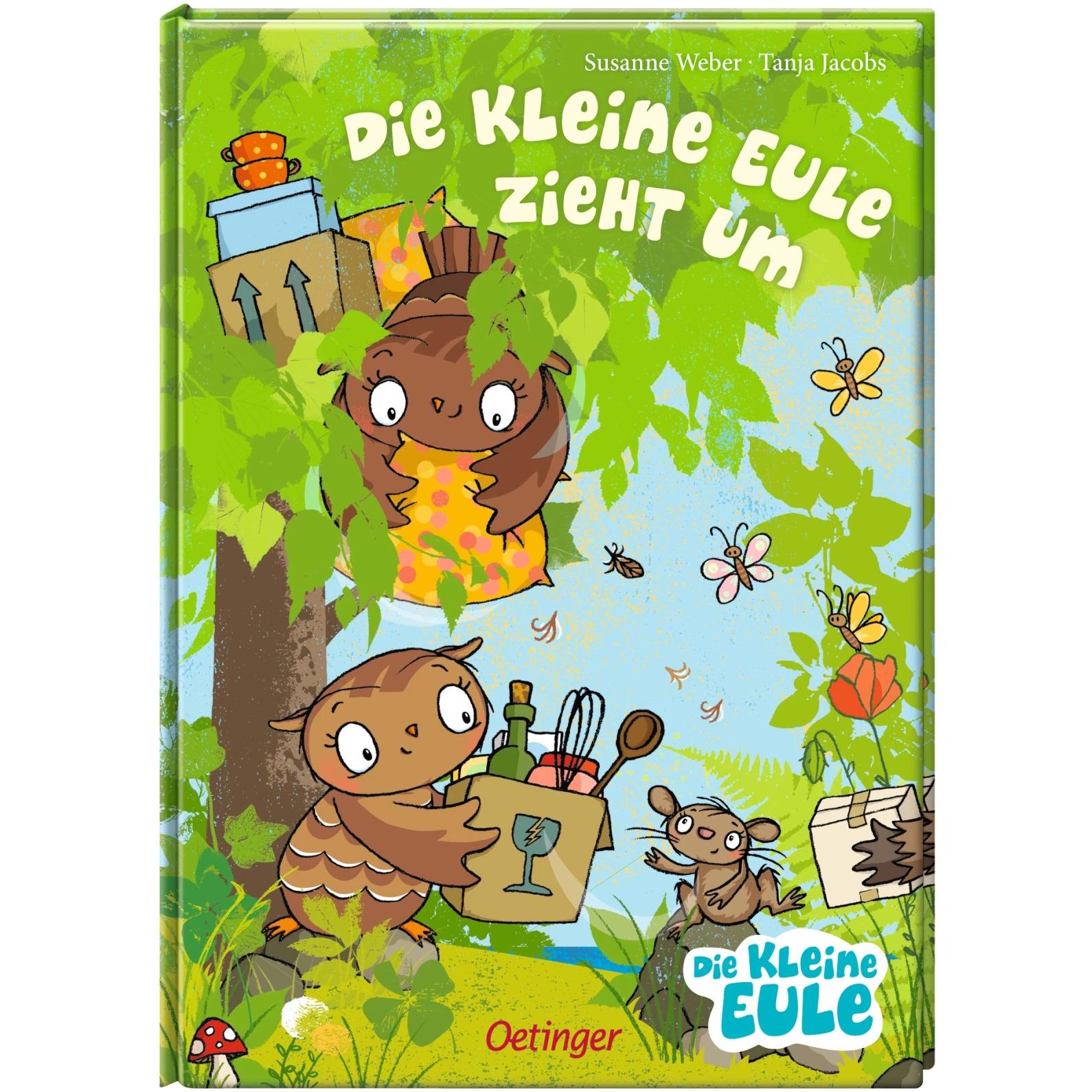 Die kleine Eule zieht um, Kinderbücher von Susanne Weber, Tanja Jacobs