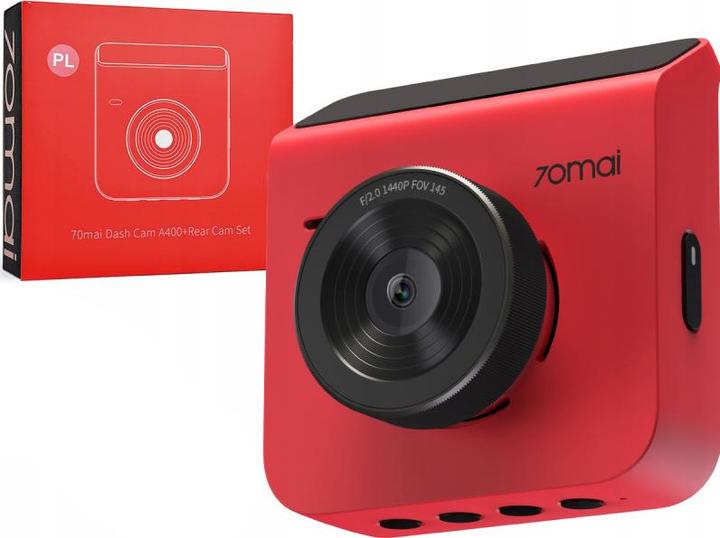 Immagine prodotto 70mai Streckenrekorder Xiaomi Dash Cam A400 Raudon (WiFi, Visione notturna, Microfono incorporato, QHD)