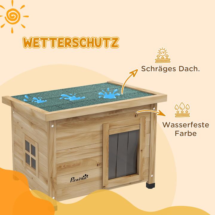 Produktbild PawHut Katzenhaus