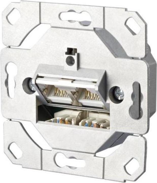 Actual product image Metz Connect 130C381200-I Socket outlet silver