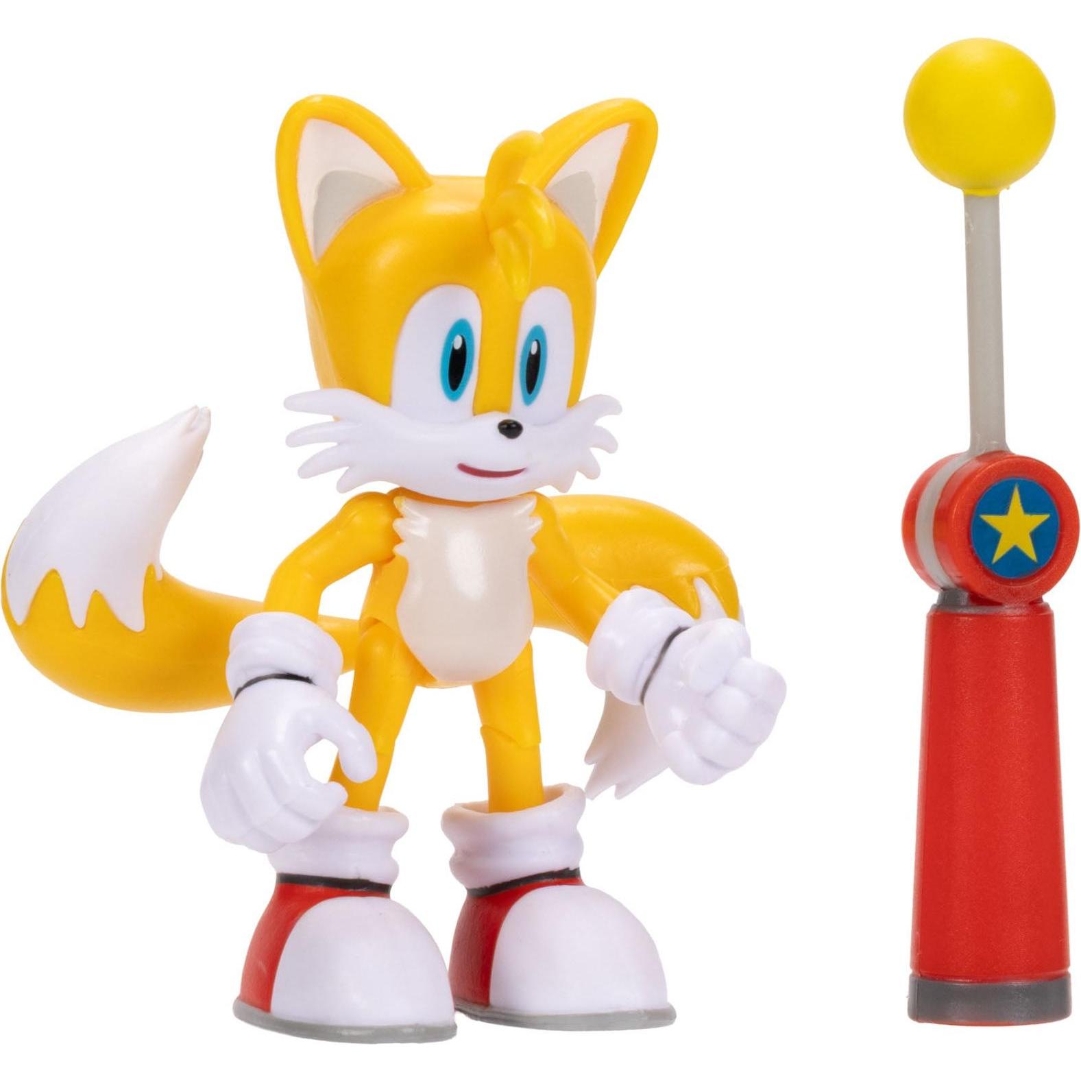 Jakks Pacific Multicolore Sonic - Articulated Figures 4 - Wave 23 - Tails