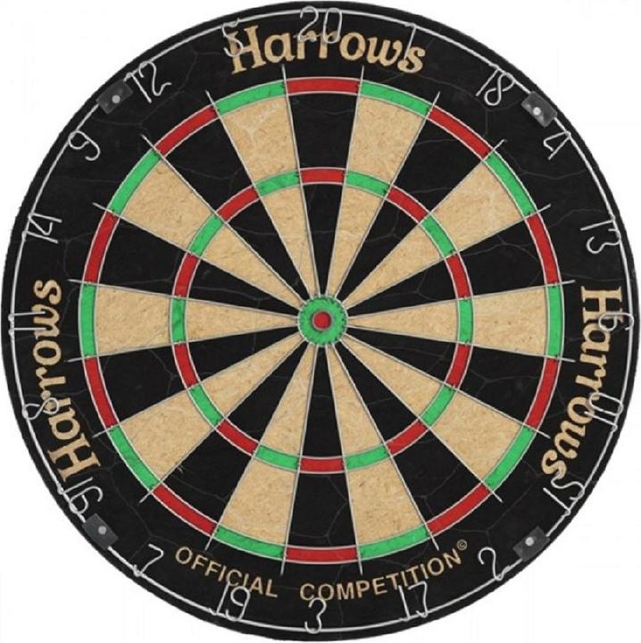 Harrows Table de fléchettes en boyau Competition Sisal