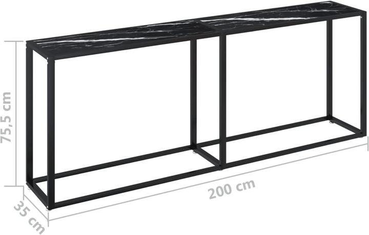 Produktbild VidaXL Konsolentisch (200 x 35 x 75.5 cm)