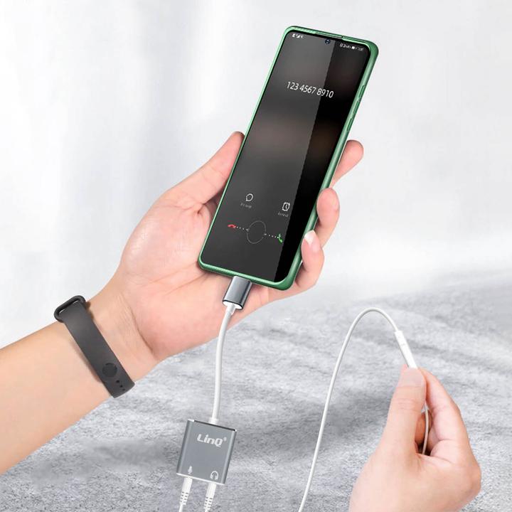 Image du produit LinQ Adaptateur USB-C / micro + jack 3,5 mm (USB-C, Jack 3.5mm)