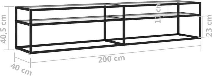 Produktbild VidaXL Yoshiro (200 x 40 x 40.5 cm)