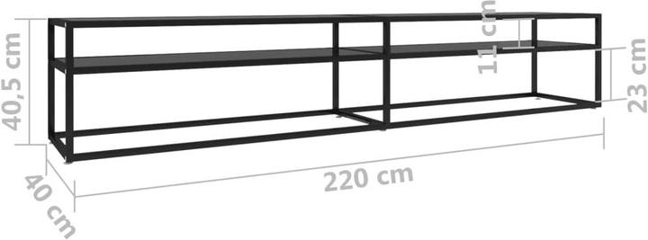 Produktbild VidaXL Gino (220 x 40 x 40.5 cm)