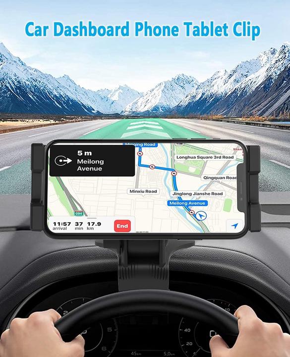 Image du produit Oilcan KFZ Clip Handy- und Tablethalterung für Auto (4-12,9 Zoll)