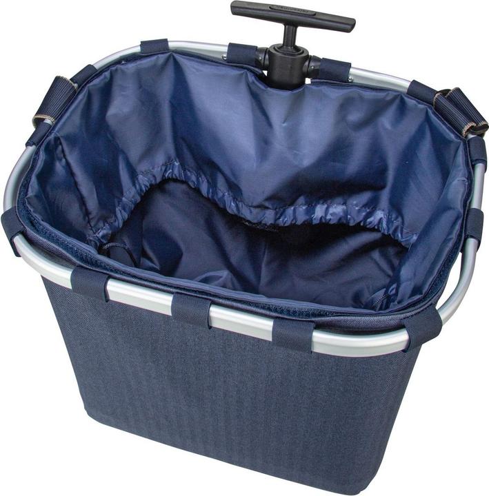 Actual product image reisenthel Shopping Trolley Carrycruiser Herringbone Dark Blue