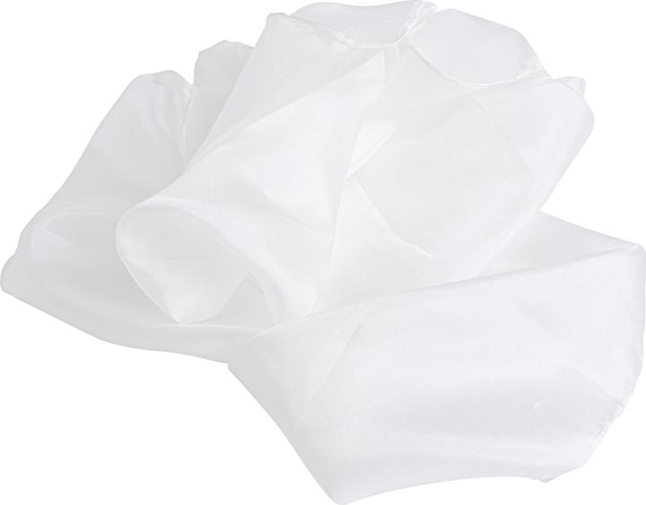 Produktbild Ideen Seidentuch P05, weiss, 45 x 45 cm