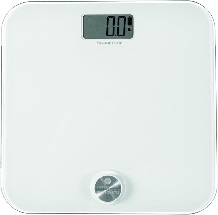 Produktbild Macom Smart Body Scale Elektronische Personenwaage mit batterielosem Betrieb Square Bi (180 kg)