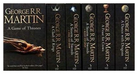 Image du produit A Song of Ice and Fire, 6 Vols. (Anglais, George R.R. Martin, 2012)