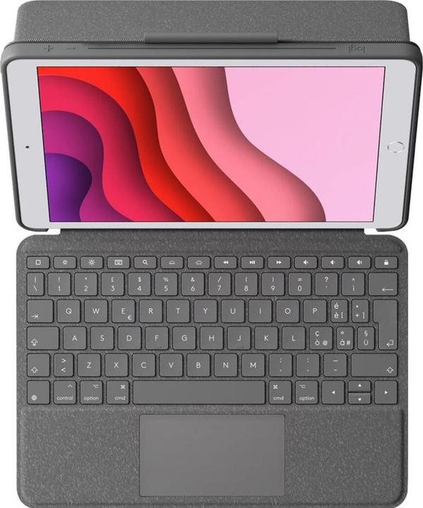 Produktbild Logitech Combo Touch (FR, iPad 2019 (7. Gen), iPad 2020 (8. Gen), iPad 2021 (9. Gen))