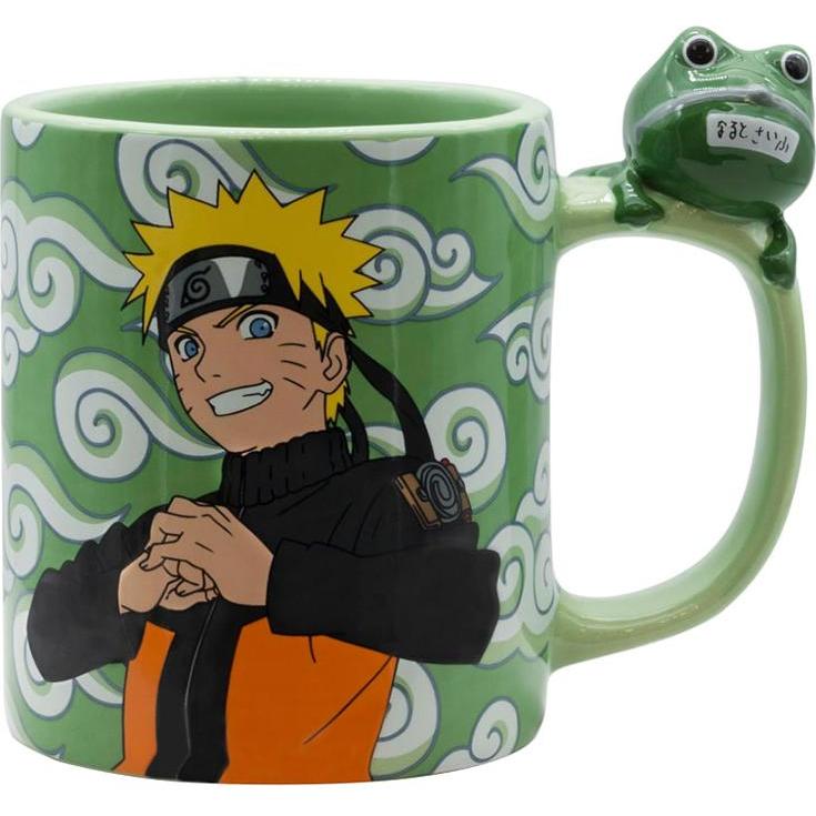 ABYstyle Tazza 3D Naruto Shippuden Naruto & Gama Chan, Tazza, Multicolore