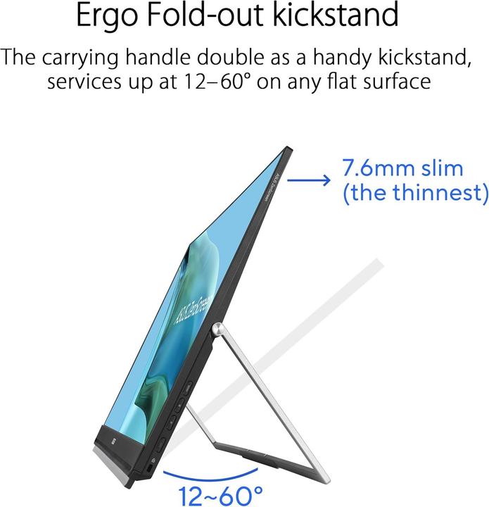 Produktbild ASUS ZenScreen MB249C (1920 x 1080 Pixel, 23.80")