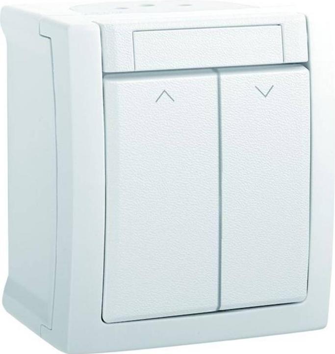Image du produit EGB 90591116DE Pacific FR Bouton-poussoir pour stores blanc