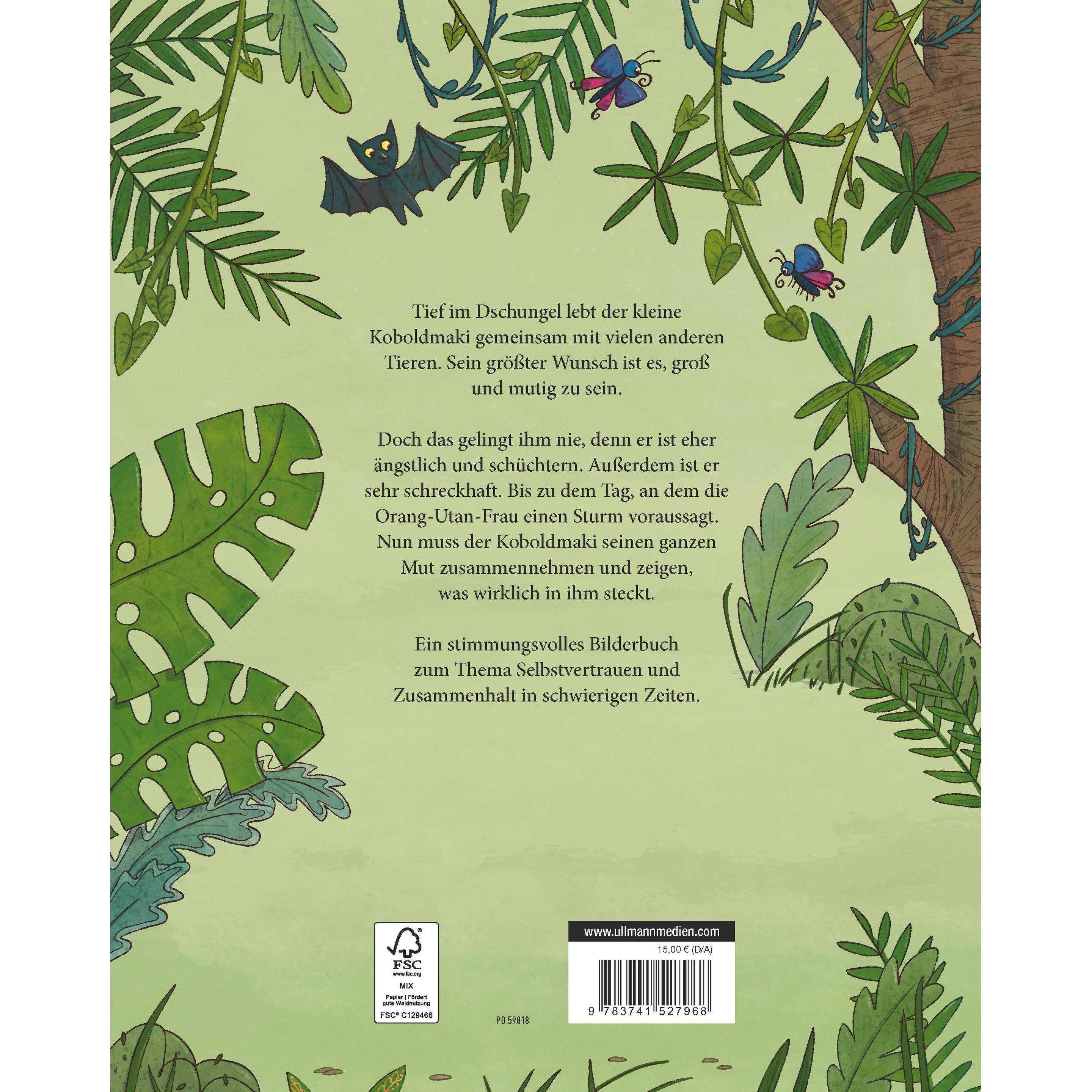 Thumbnail - Der Koboldmaki und der grosse Sturm, Kinderbücher von Michaela Kpper