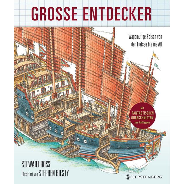 Grosse Entdecker, Kinderbücher von Stephen Biesty