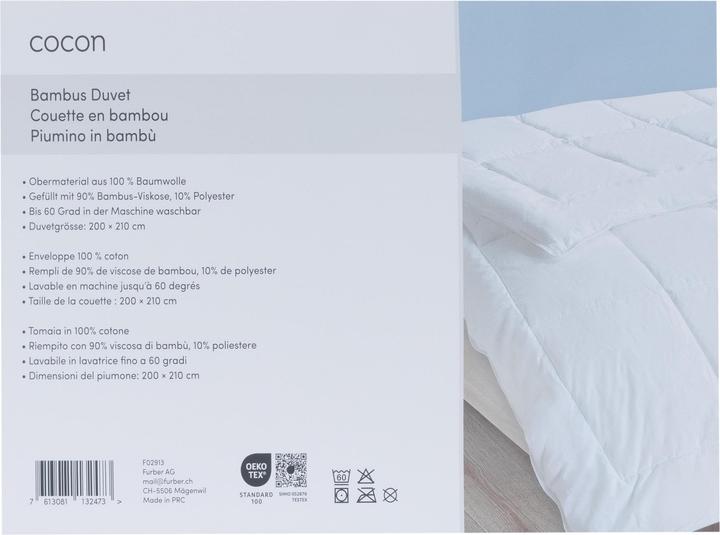 Actual product image Cocon Bamboo (1600 g, Polyester, 210 x 200 cm)