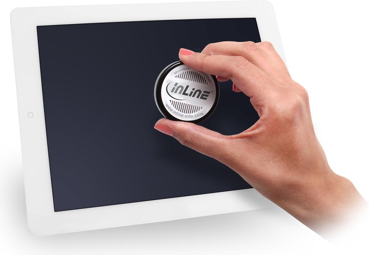 Actual product image InLine Cleaning pad for smartphones and tablets