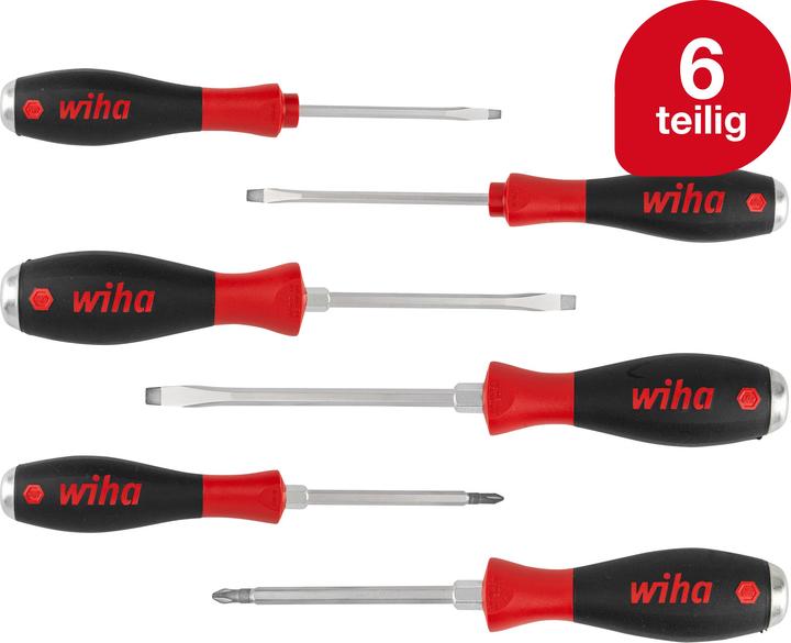 Actual product image Wiha SoftFinish (Slotted screws, Phillipps cross recess (PH))