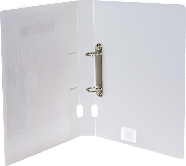 Produktbild Kolma Ringbuch Vario A4 2 Ringe Füllhöhe 2 cm farblos (A4, 29 mm, 1 Stk.)
