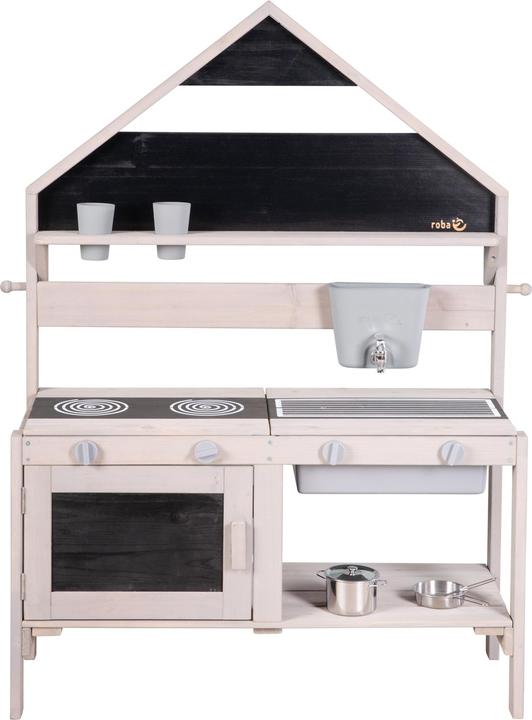 Image du produit Roba Cuisine d'extérieur pour jouer et faire de la boue à l'image d'une maison