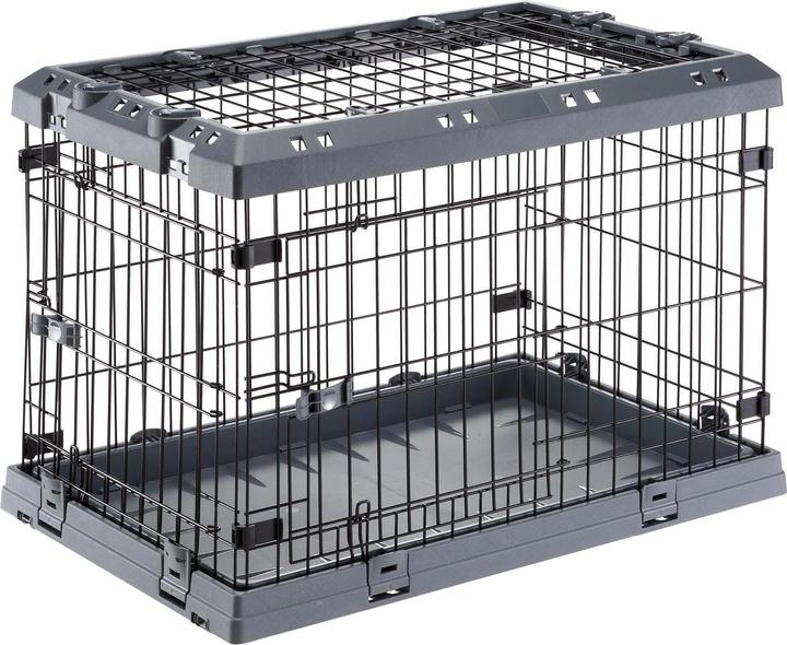 Ferplast Haustierbox (Cane, Pieghevole, Traspirante, Chiudibile a chiave)