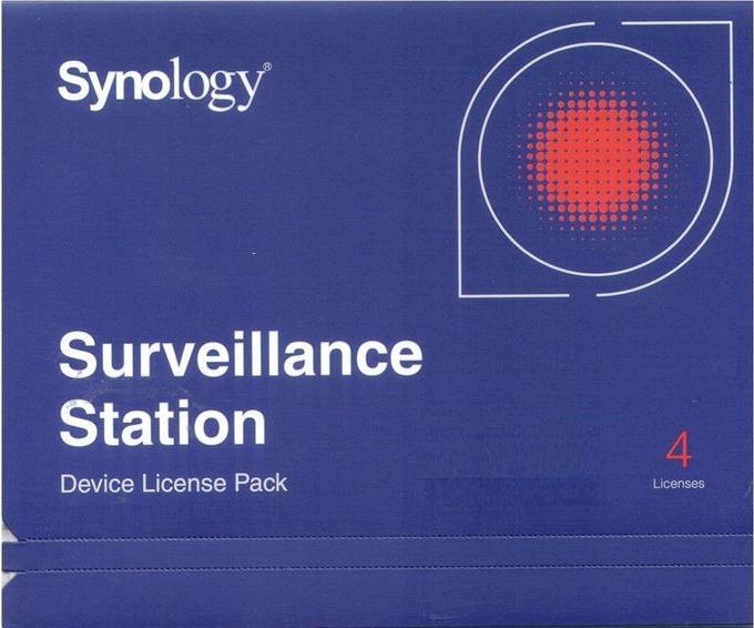 Actual product image Synology Camera License Pack (4 licenses)