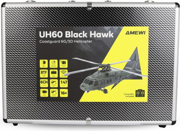 Productafbeelding Amewi UH60 Zwarte Havik Marine CP 6G/3D