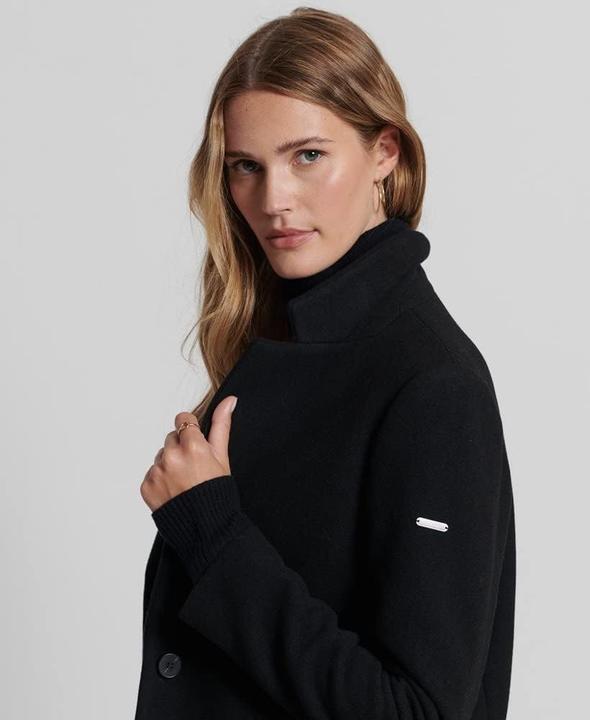 Actual product image Superdry Studios Quilt Wool Crombie Jacket (XXL)