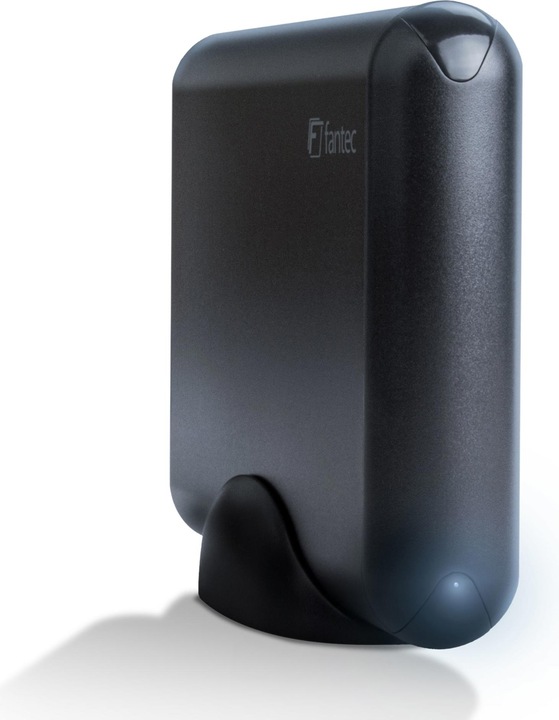 Actual product image Fantec DB-F35U3 Black Aluminium External Hard Drive Enclosure (3.5")