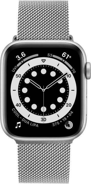 Immagine prodotto Fixed Maglia in metallo per Apple Watch 42/44/45/49mm Sølv. (49 mm, Acciaio inossidabile, Metallo)