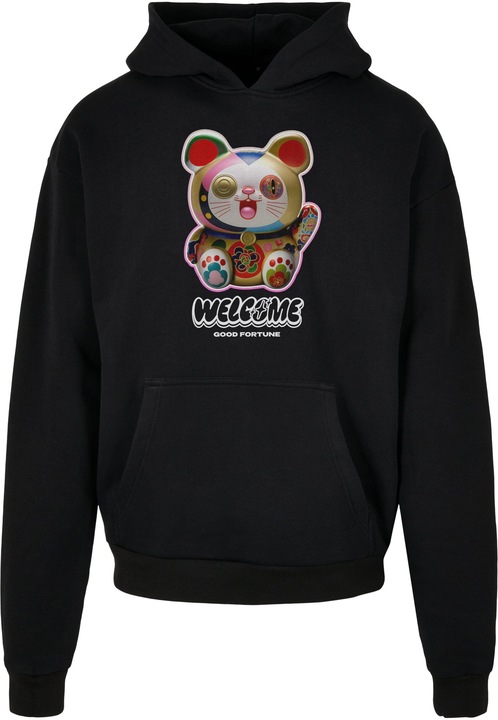 Urban Classics Welcome Cat Ulrta Heavy Oversize Hoodie - 91521