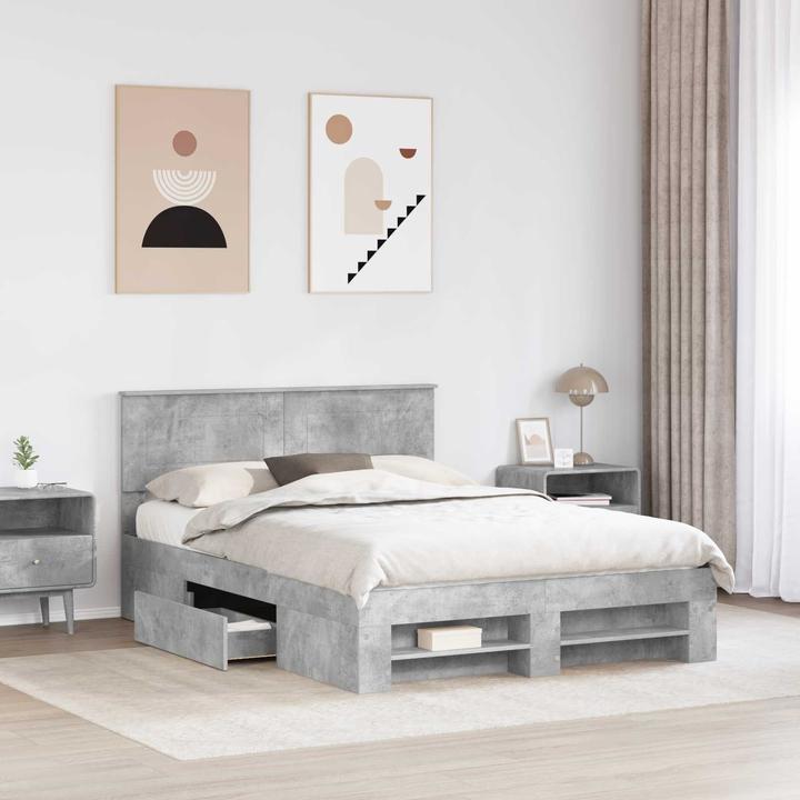 Image du produit vidaXL Modernes Bett (140 x 200 cm)